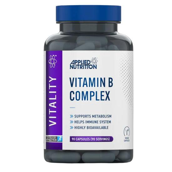 Applied Nutrition Vitality Vitamin B Complex Capsules 90 Capsules