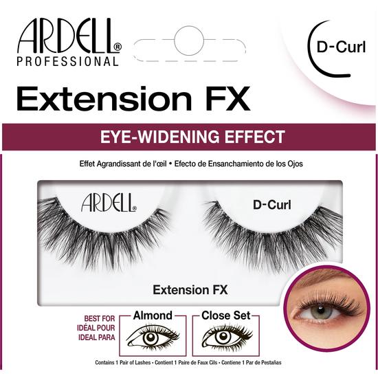 Ardell Extension FX D Curl Lashes 0.07mm Thickness, Lengths 9-13mm