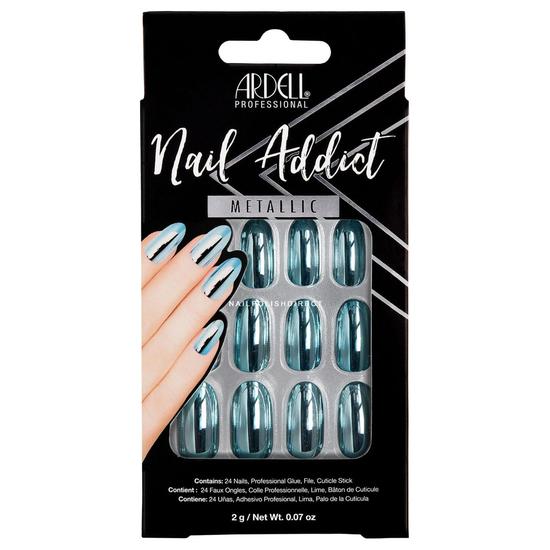 Ardell Nail Addict Metallic False Nails