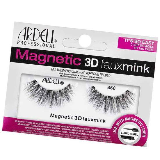 Ardell Strip Magnetic 3d Faux Mink Eyelashes 858