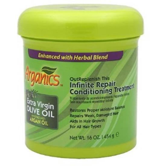 Arganics Extra Virgin Olive Oil Infinite Repair Conditioning Treatment 454 g