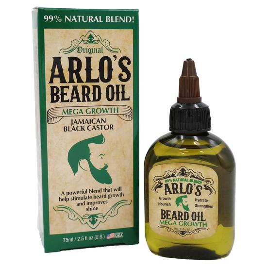 Arlos Beard Oil Mega Growth Jamaican Black Castor 75ml