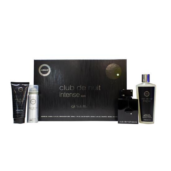 Armaf Club De Nuit Intense Gift Set 105ml Eau De Toilette + 100ml Shower Gel + 240ml Shampoo + 50ml Body Spray