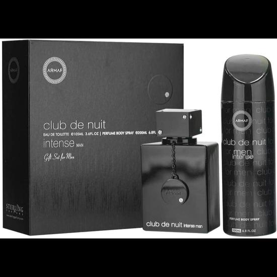 Armaf Club De Nuit Intense Man Two Piece Gift Set 105ml EDT, 200ml Body Spray