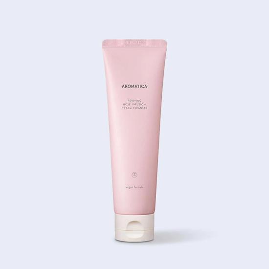 AROMATICA Reviving Rose Infusion Cream Cleanser 145g