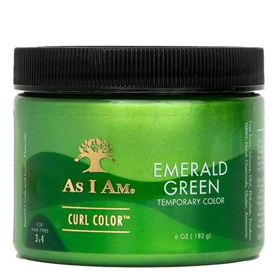 As I Am Curl Colour Emerald Green Vert Temporary Colour 182 g