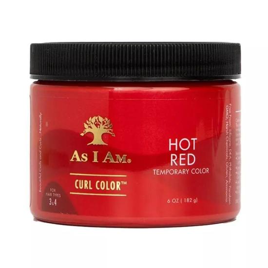 As I Am Curl Colour Hot Red Temporary Colour 182 g