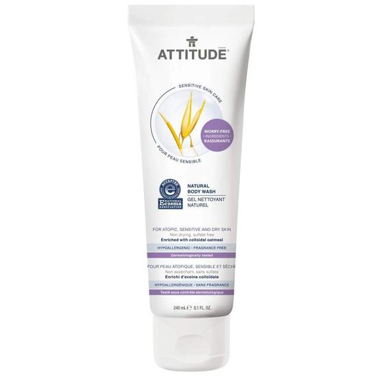 Attitude Natural Body Wash Sensitive Skin Care 240ml