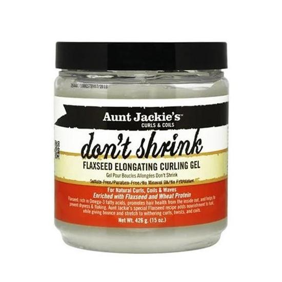 Aunt Jackie's Don't Shrink Flaxseed Elongating Curling Gel 50 g Sachet