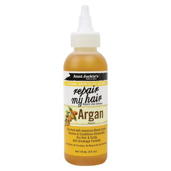 Aunt Jackie's Natural Growth Oil Repair My Hair Argan No Dry Hair & Scalp 118ml