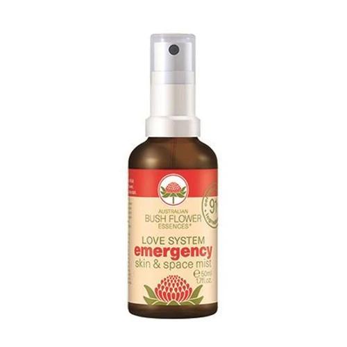 Australian Bush Flower Essences Body Love System Emergency Mist 50ml