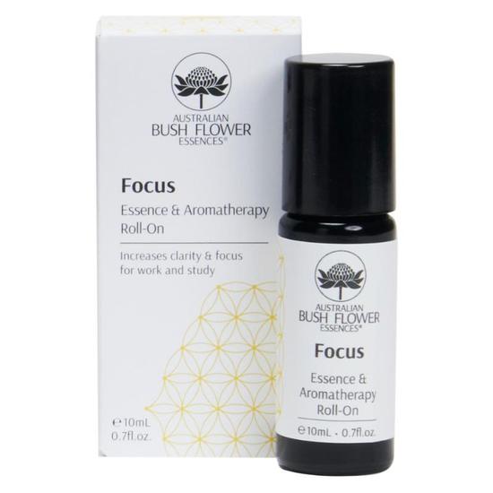 Australian Bush Flower Essences Focus Essence & Aromatherapy Roll-On 10ml