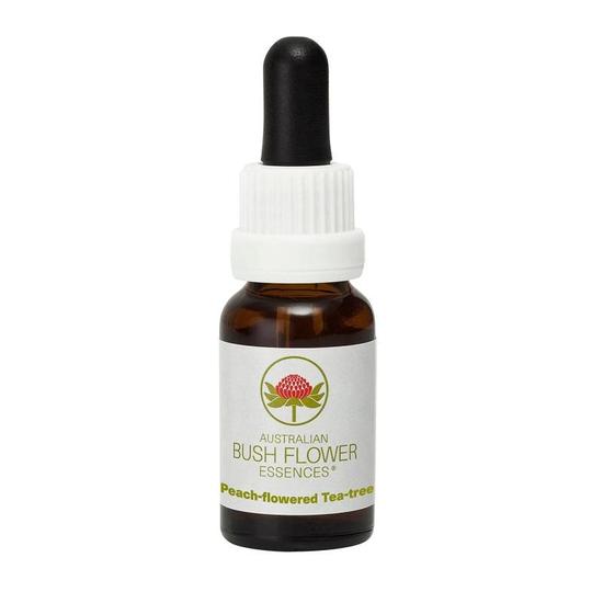 Australian Bush Flower Essences Peach-flowered Tea Tree 15ml