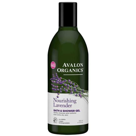 Avalon Organics Lavender Bath & Shower Gel 355ml