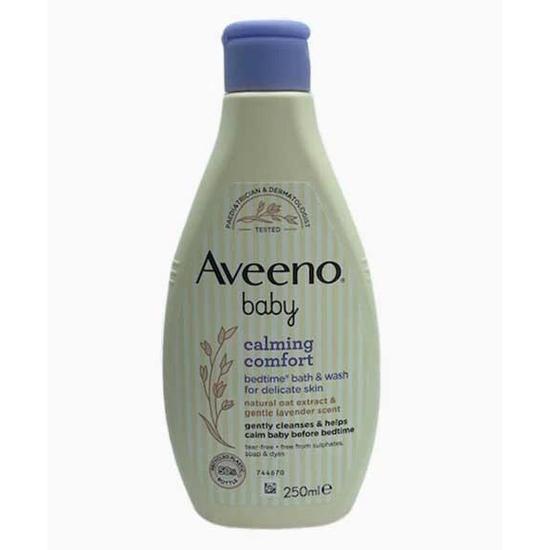 Aveeno Baby Calming Comfort Bedtime Bath & Wash 250ml