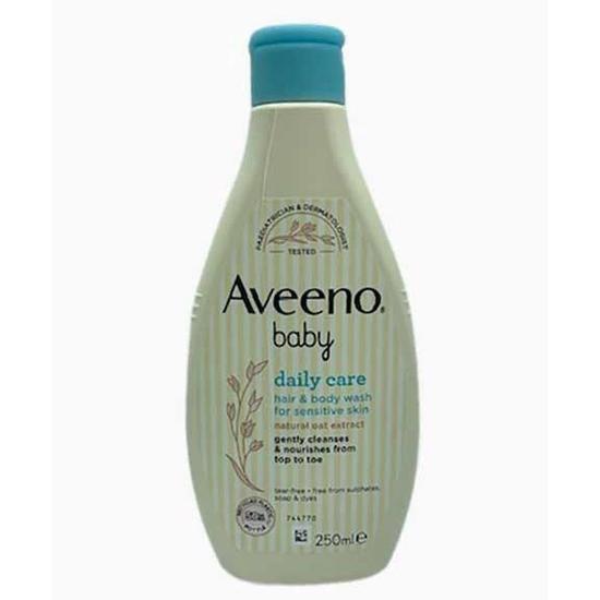 Aveeno Baby Daily Care Hair & Body Wash For Sensitive Skin 250ml