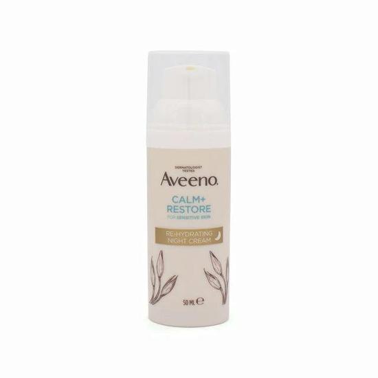 Aveeno Face Calm & Restore Re-Hydrating Night Cream 50ml (Imperfect Box)