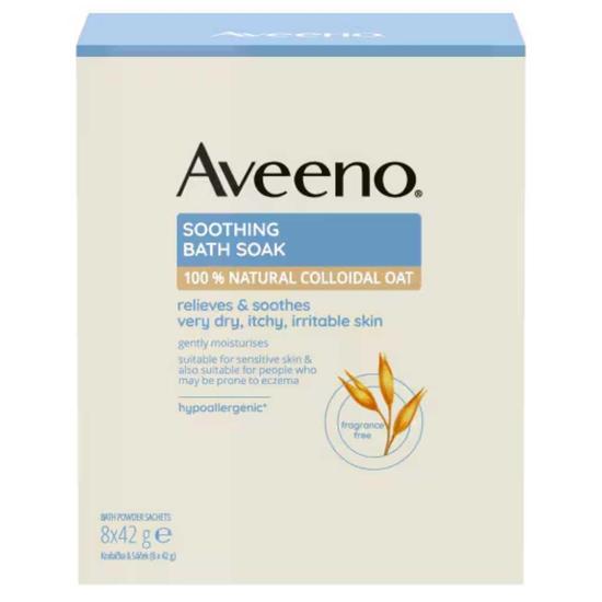 Aveeno Soothing Bath Soak Sachets 8x42g