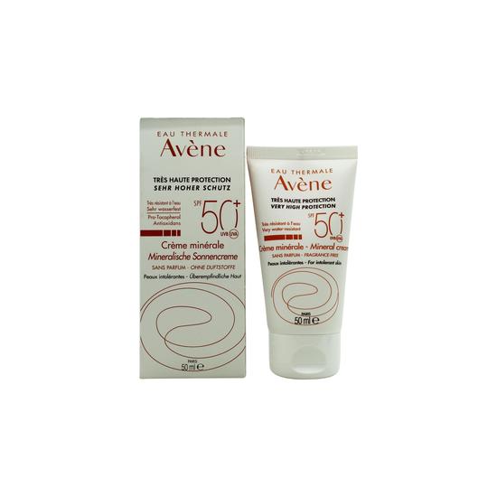 Avène Suncare Mineral Cream For Face SPF 50+ 50ml