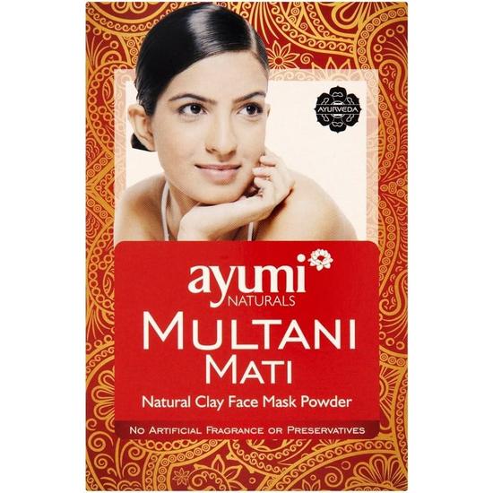 Ayumi Multani Mati Natural Skin Clay & Face Cleanser Mud Mask 100 g