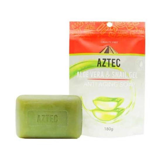 Aztec Secret Aloe Vera & Snail Gel Anti Ageing Soap 180 g