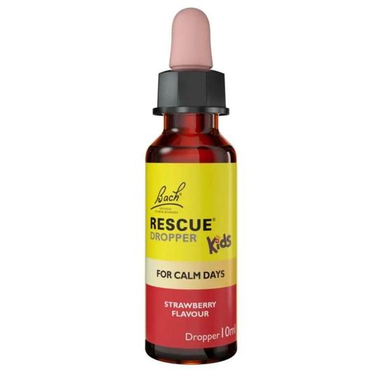 Bach Rescue Kids Dropper Strawberry 10ml