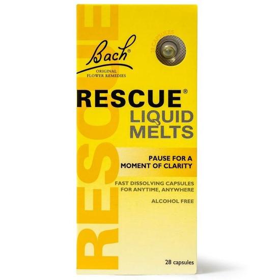 Bach Rescue Liquid Melts Capsules 28 Capsules