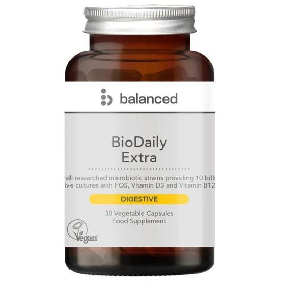 Balanced BioDaily Extra Capsules 30 Capsules