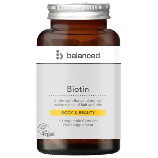 Balanced Biotin Capsules 60 Capsules