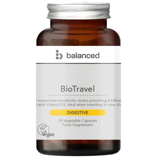 Balanced BioTravel Capsules 30 Capsules