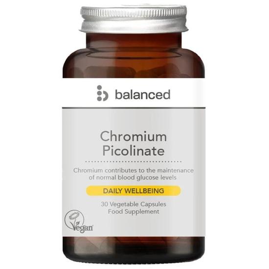 Balanced Chromium Picolinate Capsules 30 Capsules