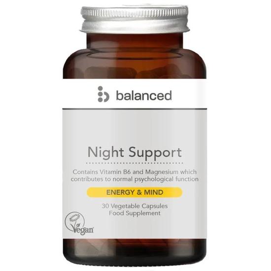 Balanced Night Support Capsules 30 Capsules