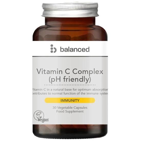 Balanced Vitamin C Complex pH Friendly Capsules 30 Capsules