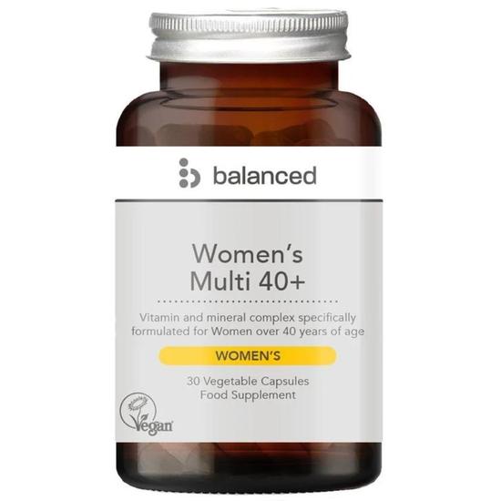 Balanced Women's 40+ Multi Capsules 30 Capsules