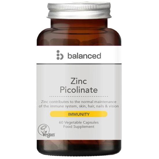 Balanced Zinc Picolinate Capsules 60 Capsules