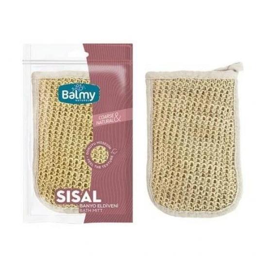 Balmy Naturel Coarse & Natural Sisal Bath Mitt