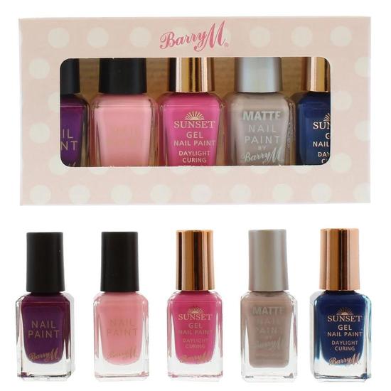 Barry M Nail Polish Gift Set Of 5