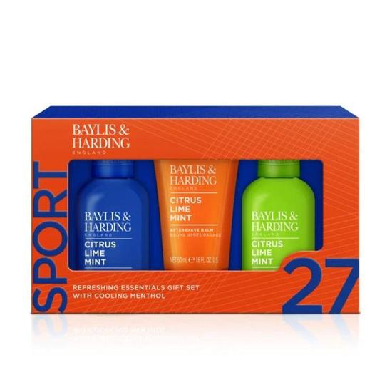 Baylis & Harding Citrus, Lime & Mint Men's Invigorating Shower Trio Gift Set