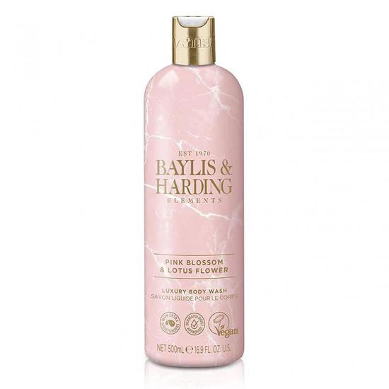 Baylis & Harding Elements Pink Blossom & Lotus Flower Body Wash 500ml