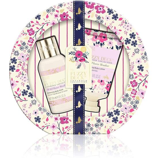 Baylis & Harding Fuzzy Duck Cotswold Floral Small Hatbox Collection Gift Set