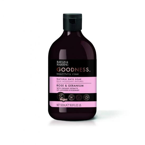 Baylis & Harding Goodness Rose & Geranium Bath Soak 500ml