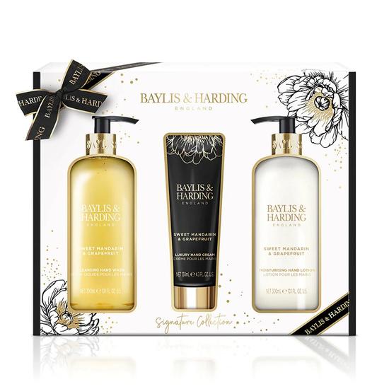 Baylis & Harding Sweet Mandarin & Grapefruit Luxury Hand Care Trio Gift Set