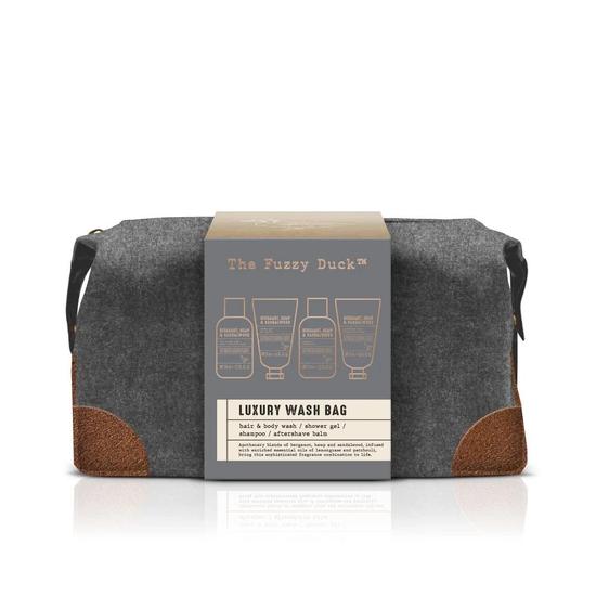 Baylis & Harding The Fuzzy Duck Mens Luxury Wash Bag Grey