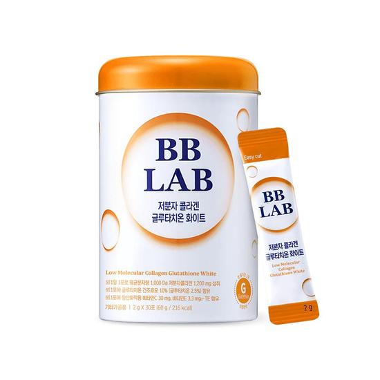 BB LAB Low Molecular Collagen Glutathione White Sticks 2g x 30