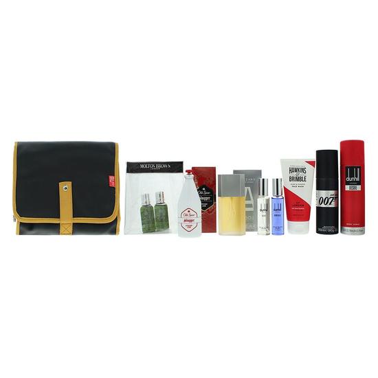 Beaute Focus Men's Travel Beauty + Skin Care Kit Gift Set