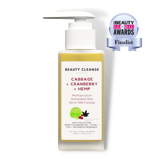 Beauty Cleanse Superfood Cleansing Oil & Makeup Remover Cabbage + Cranberry