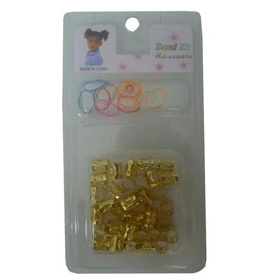 Beauty Collection Bead Kit Hair Accessories RS365GO Gold