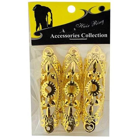 Beauty Collection Hair Ring Accessories Collection 12GDL Gold