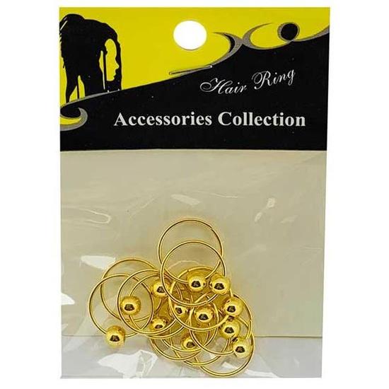 Beauty Collection Hair Ring Accessories Collection 60669 Gold