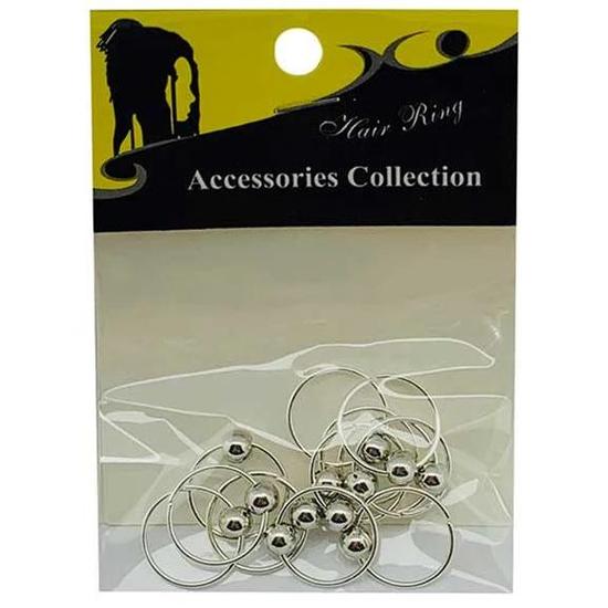 Beauty Collection Hair Ring Accessories Collection 60669 Silver